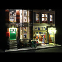 Thumbnail for Lights Set LED Light Set For Creator 10218 Pet Shop Construction Set Toys - 4