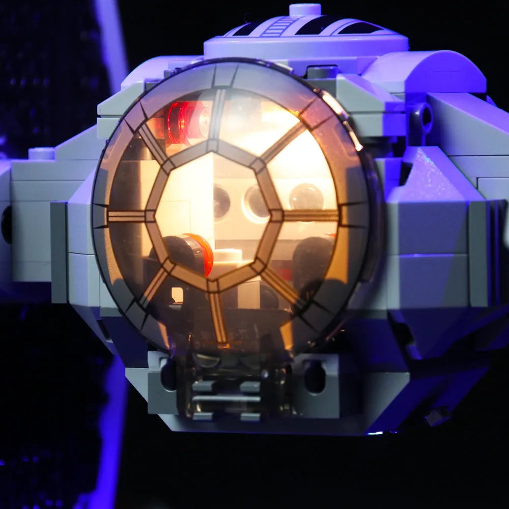 Lights Set LED Light Set For Star Wars 75300 Imperial TIE Fighter Construction Set Toys - 6