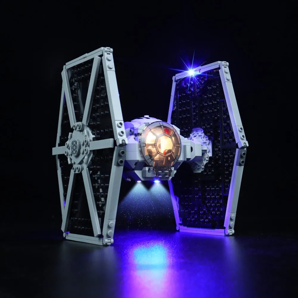 Lights Set LED Light Set For Star Wars 75300 Imperial TIE Fighter Construction Set Toys - 1