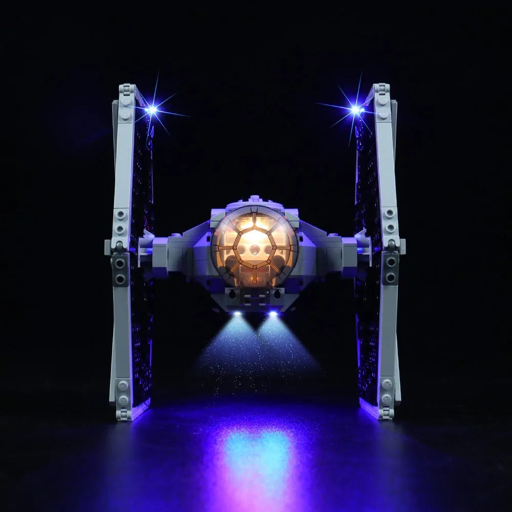 Lights Set LED Light Set For Star Wars 75300 Imperial TIE Fighter Construction Set Toys - 2