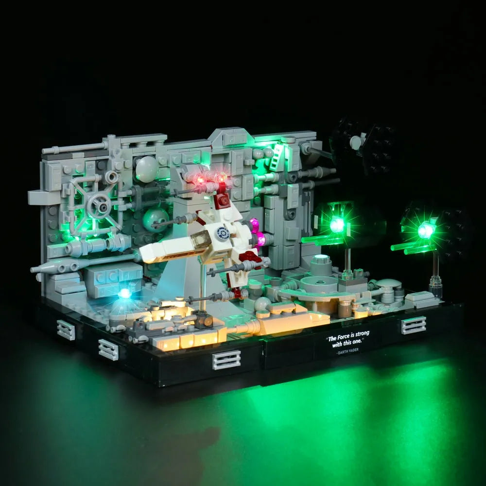 Lights Set LED Light Set For Star Wars 75329 Trench Run Diorama Construction Set Toys - 1