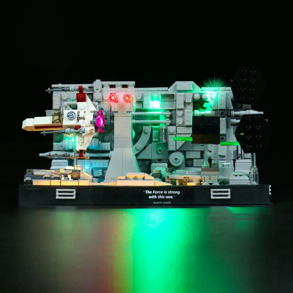 Lights Set LED Light Set For Star Wars 75329 Trench Run Diorama Construction Set Toys - 2