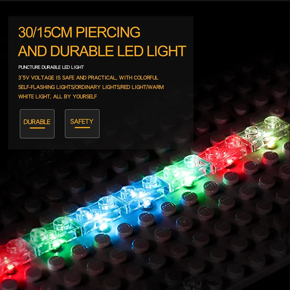 Lights Set LED Light Set For Star Wars 75329 Trench Run Diorama Construction Set Toys - 8