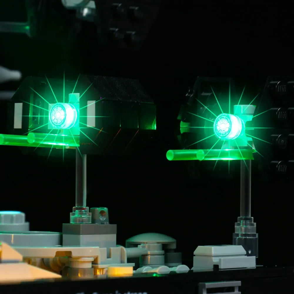 Lights Set LED Light Set For Star Wars 75329 Trench Run Diorama Construction Set Toys - 6