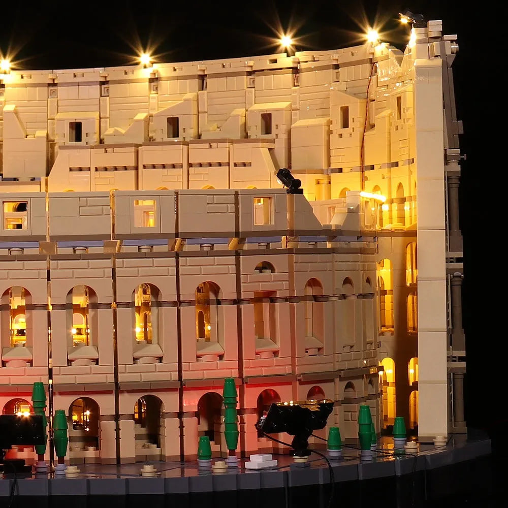 Lights Set LED Lighting DIY Set For 10276 Colosseum Model Construction Set Toys - 7