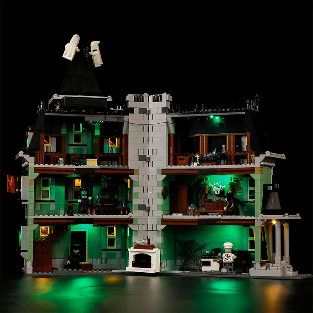 Lights Set LED Lighting Kit For 10228 Monster Fighter The Haunted House Construction Set Toys - 5