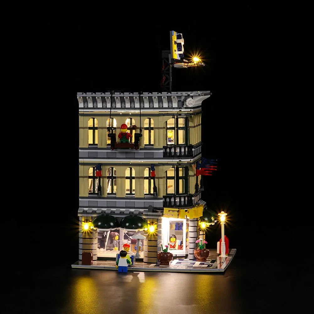 Lights Set LED Lighting Set For 10211 Creator Grand Emporium Construction Set Toys - 4