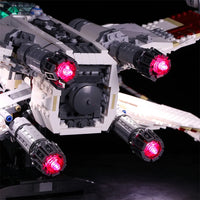 Thumbnail for Lights Set LED Lights For 10240 X Wing Red Five Starfighter - 7