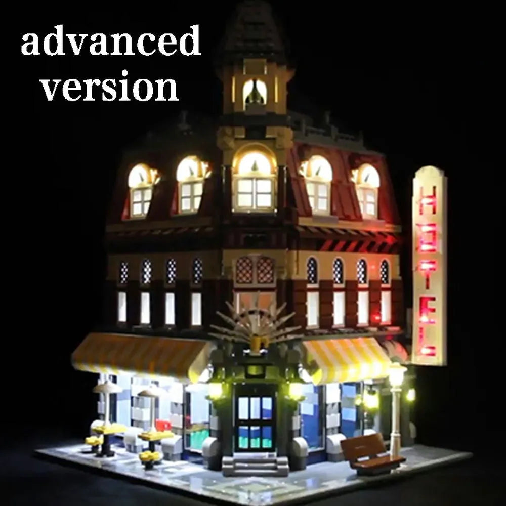 Lights Set LED Lights Set For 10182 Creator Cafe Corner Construction Set Toys - 2