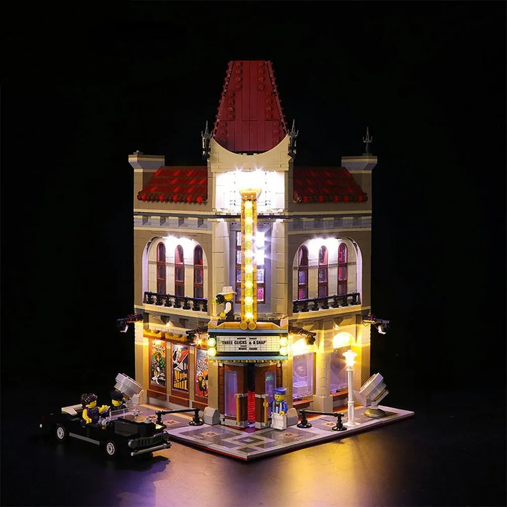 Lights Set LED Lights Set For Creators 10232 Palace Cinema Construction Set Toys - 1