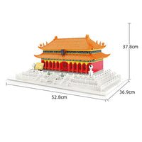 Thumbnail for Building Blocks Architecture City Palace Of Harmony Bricks Toys - 4