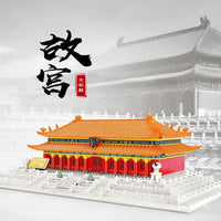 Thumbnail for Building Blocks Architecture City Palace Of Harmony Bricks Toys - 5