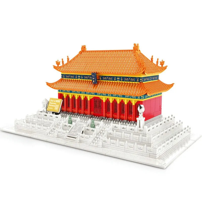 Building Blocks Architecture City Palace Of Harmony Bricks Toys - 1