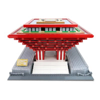 Thumbnail for Building Blocks Architecture Famous China Pavilion At Expo Bricks Toy 7210 Construction Set Toys - 6
