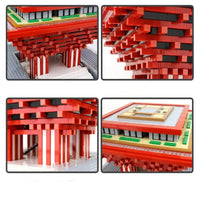 Thumbnail for Building Blocks Architecture Famous China Pavilion At Expo Bricks Toy 7210 Construction Set Toys - 8
