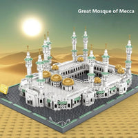 Thumbnail for Building Blocks Architecture MOC Great Mecca Grand Mosque Bricks Toy - 4