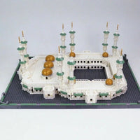 Thumbnail for Building Blocks Architecture MOC Great Mecca Grand Mosque Bricks Toy Construction Set Toys - 8