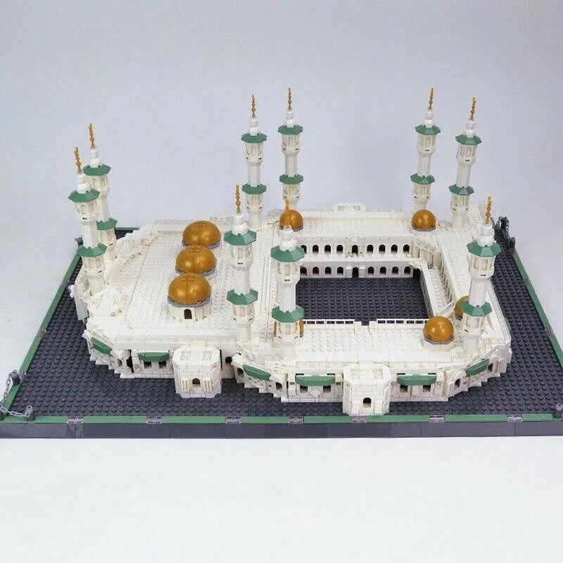 Building Blocks Architecture MOC Great Mecca Grand Mosque Bricks Toy - 8