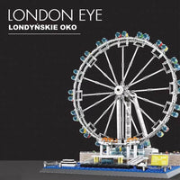 Thumbnail for Building Blocks Architecture MOC The London Eye Wheel Bricks Toys - 2