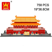 Thumbnail for Building Blocks Architecture MOC TIANANMEN Of Beijing Bricks Toy 8016 - 4