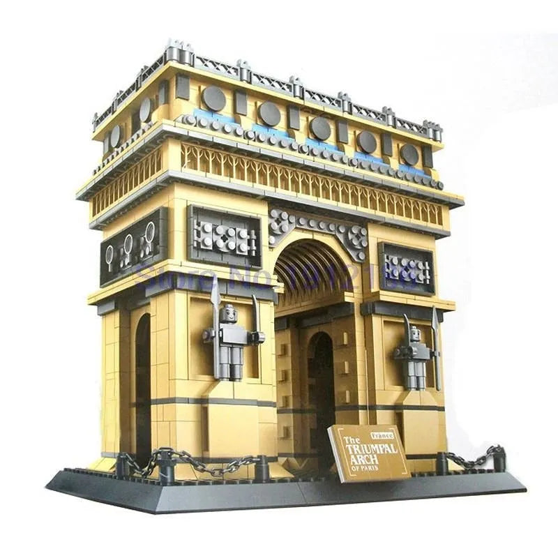 Building Blocks Architecture Paris ARC DE TRIOMPHE Bricks Toys - 2