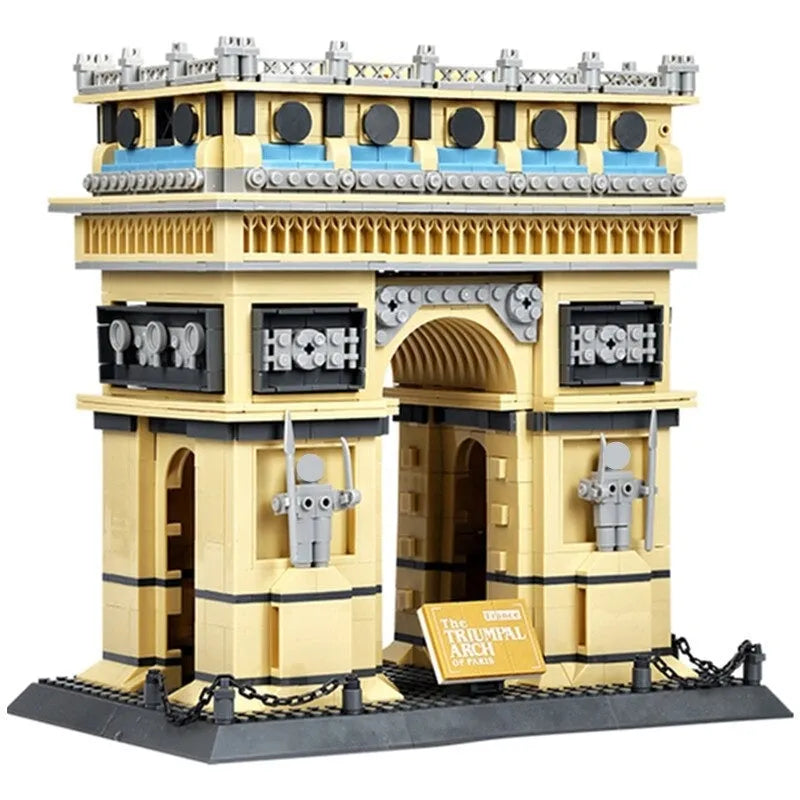 Building Blocks Architecture Paris ARC DE TRIOMPHE Bricks Toys Construction Set Toys - 1