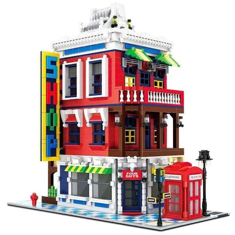 Building Blocks Creator Expert MOC Corner Store Shop Bricks Toys 6311 - 1