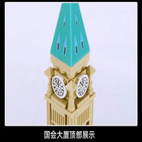 Thumbnail for Building Blocks MOC 4221 Architecture Canadian Parliament Bricks Toys Construction Set Toys - 4