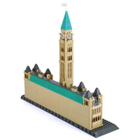 Thumbnail for Building Blocks MOC 4221 Architecture Canadian Parliament Bricks Toys Construction Set Toys - 8