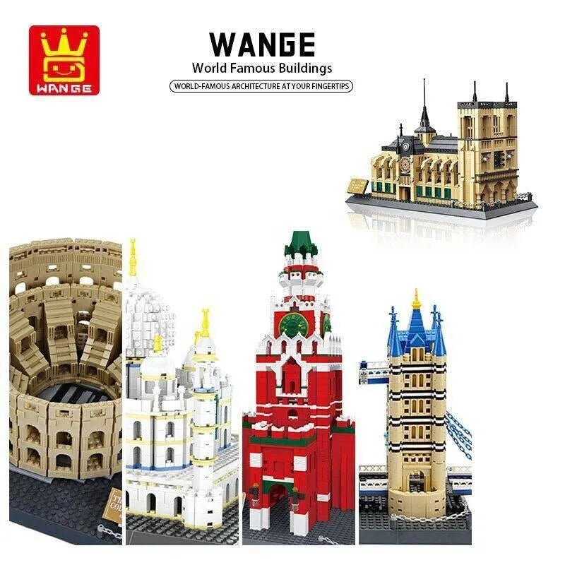 Building Blocks MOC 5216 Architecture London Famous Tower Bricks Kids Toys - 6