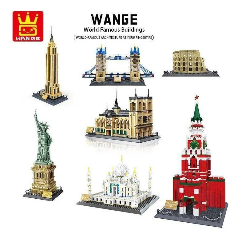 Building Blocks MOC 5216 Architecture London Famous Tower Bricks Kids Toys - 5