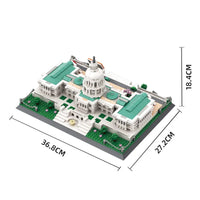 Thumbnail for Building Blocks MOC 5235 The USA Capitol Building Bricks Toy - 4