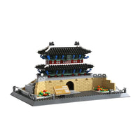 Thumbnail for Building Blocks MOC 5240 City Architecture Chongli Gate View Bricks Toys - 1