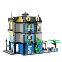 Thumbnail for Building Blocks MOC 6310 Architecture The Garden Coffee House Bricks Toy Construction Set Toys - 3