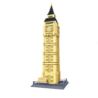 Thumbnail for Building Blocks MOC 8014 Architecture London City Big Ben Bricks Toy - 6