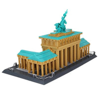Thumbnail for Building Blocks MOC Architecture Berlin Brandenburg Gate Bricks Toy - 11