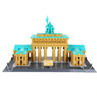 Thumbnail for Building Blocks MOC Architecture Berlin Brandenburg Gate Bricks Toy - 5