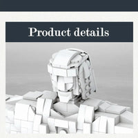 Thumbnail for Building Blocks MOC Architecture Brazil Christ Redeemer Bricks Toys Construction Set Toys - 4