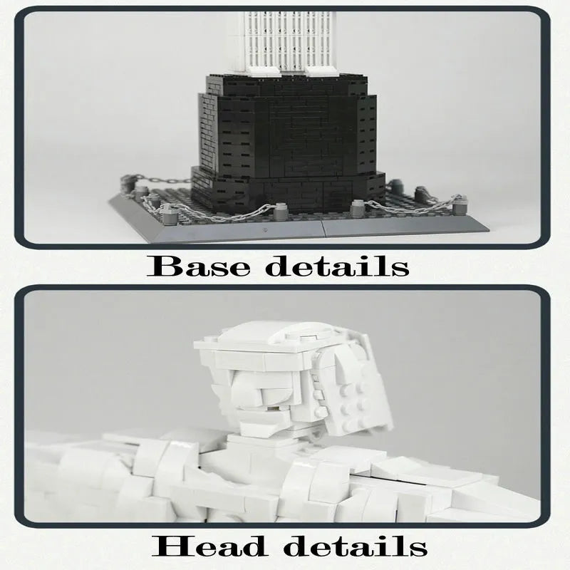 Building Blocks MOC Architecture Brazil Christ Redeemer Bricks Toys - 6