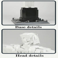 Thumbnail for Building Blocks MOC Architecture Brazil Christ Redeemer Bricks Toys - 6