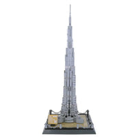 Thumbnail for Building Blocks MOC Architecture Dubai Burj Khalifa Bricks Toys 4222 - 1