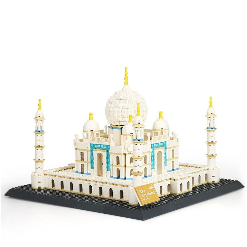 Building Blocks MOC Architecture Famous Taj Mahal Bricks Toys - 4