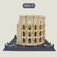 Thumbnail for Building Blocks MOC Architecture Italy Rome Colosseum Bricks Toy - 3
