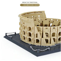 Thumbnail for Building Blocks MOC Architecture Italy Rome Colosseum Bricks Toy - 5