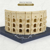 Thumbnail for Building Blocks MOC Architecture Italy Rome Colosseum Bricks Toy - 10