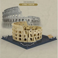 Thumbnail for Building Blocks MOC Architecture Italy Rome Colosseum Bricks Toy - 9