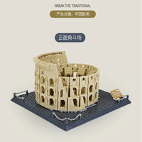 Thumbnail for Building Blocks MOC Architecture Italy Rome Colosseum Bricks Toy - 4