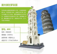 Thumbnail for Building Blocks MOC Architecture Leaning Tower Of Pisa Bricks Toy - 6