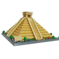 Thumbnail for Building Blocks MOC Architecture Mexico El Castillo Bricks Toy - 6