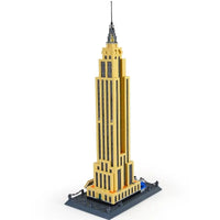 Thumbnail for Building Blocks MOC Architecture New York Empire State Bricks Toy - 10